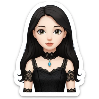 1600's european female sticker