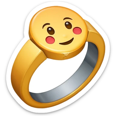 Ring of carton sticker