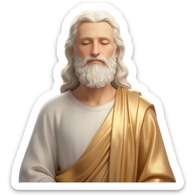 crea un emoji di dio sticker