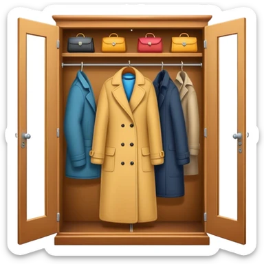 coat closet sticker