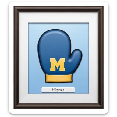 Michigan Mitten sticker