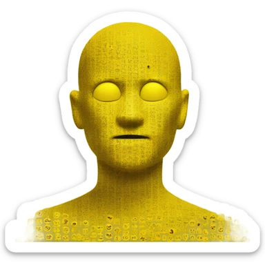 yellow Forever sticker