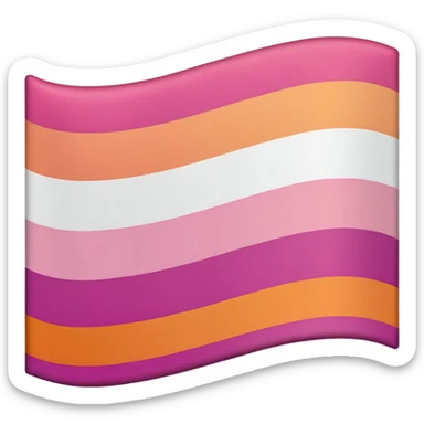 LESBIAN FLAG sticker