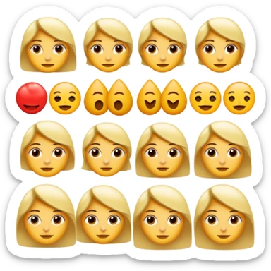 Bir kadın ve genç erkek yatakta sarılıyorlar sticker