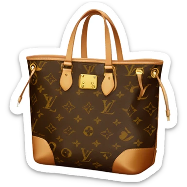 Louis Vuitton tote bag sticker