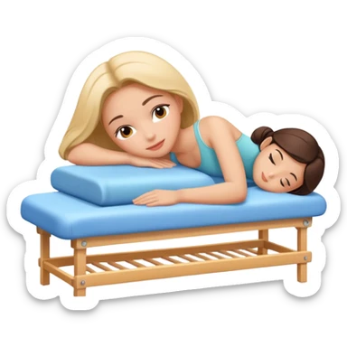 i need a girl on massage sticker