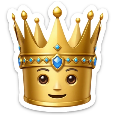 clash royale crown sticker