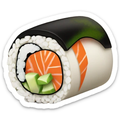 California roll sushi  sticker