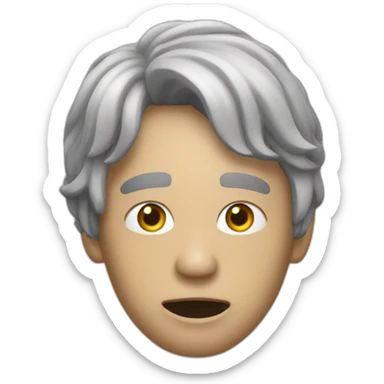 Un mec qui fait peur sticker