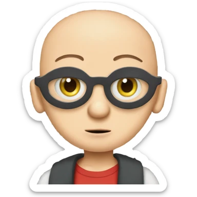 stewie from family guy with a qr code sticker