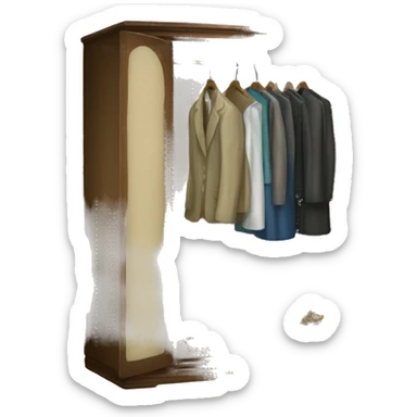 Narnia wardrobe sticker