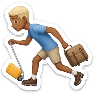 dragging your ass sticker