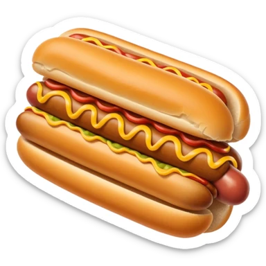 pancho" es la versión argentina del hot dog o perro caliente, una salchicha insertada en un pan sticker