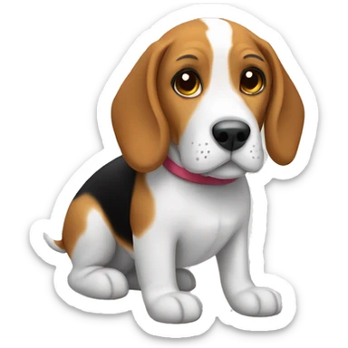 Beagle sticker