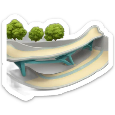 skateboard park, sls sticker