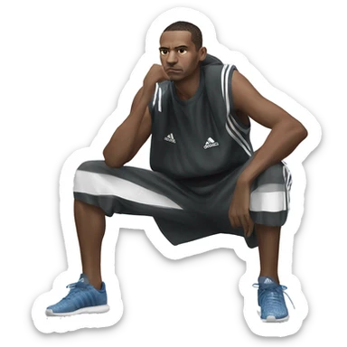 Slav squat adidas sticker