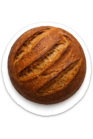 crusta di frumento vista dall'alto, iperrealistiche 4k sticker