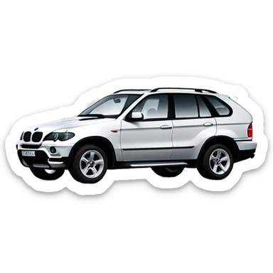 Bmw x5 2001 sticker