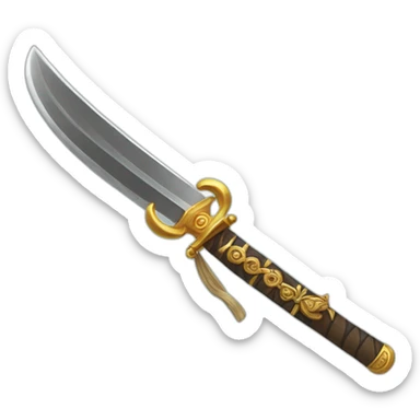 Rishi Sunak turban sword sticker