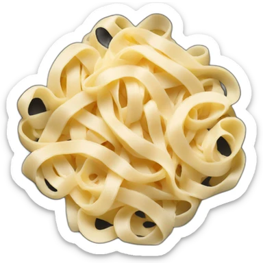fettucini alfredo sticker