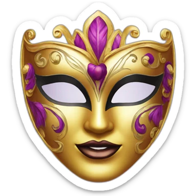 venitian-carnival-mask sticker