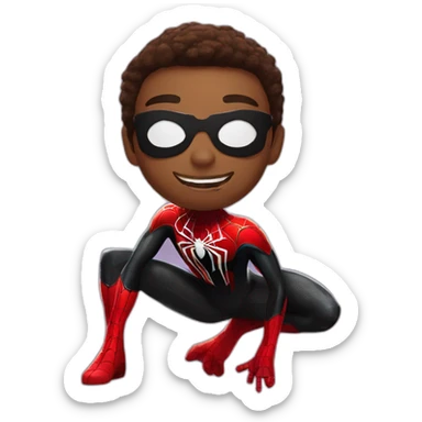 spider man miles morales sticker