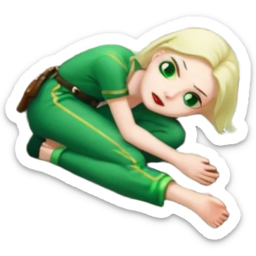 deead body full on track train track green blood sticker