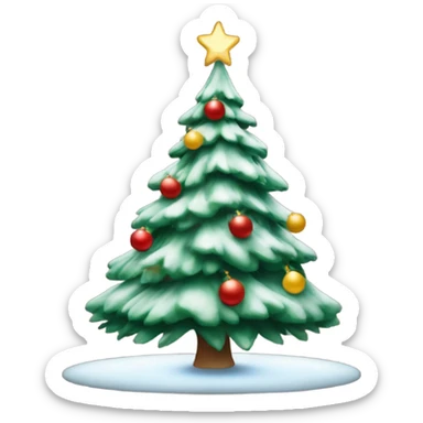 Sapin de noel aui danse sticker