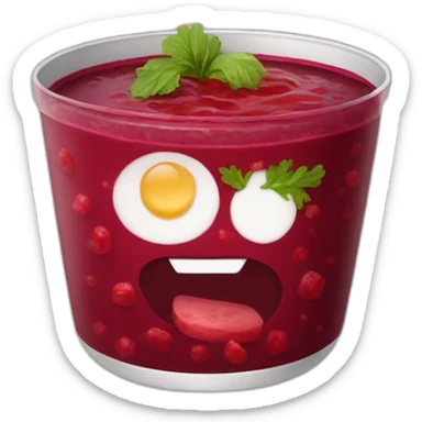 borscht sticker