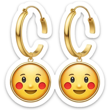 Earring Hoops sticker