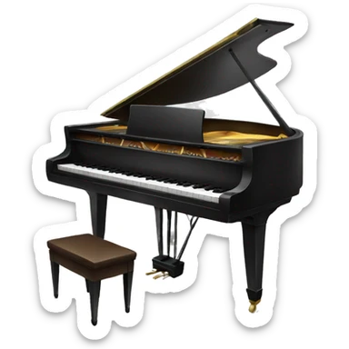 Piano sticker