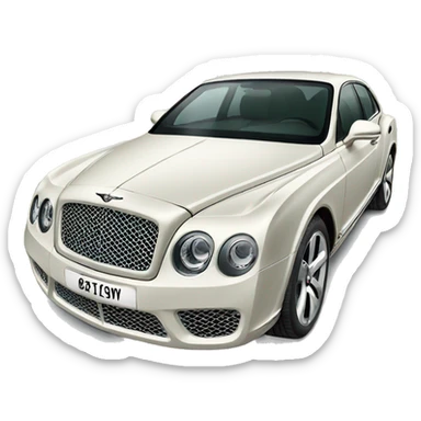 Bentley car sticker