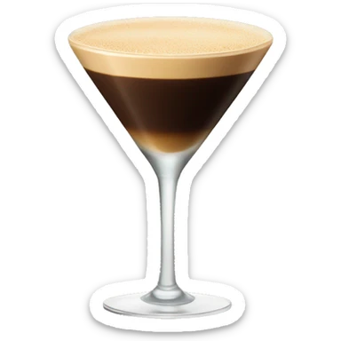 Espresso martini sticker