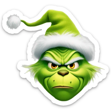 the grinch sticker