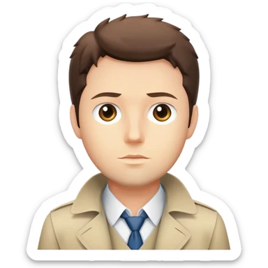 Castiel sticker