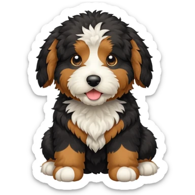 Bernedoodle sticker