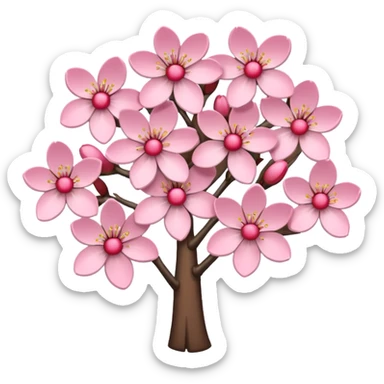 Cherry blossom  sticker