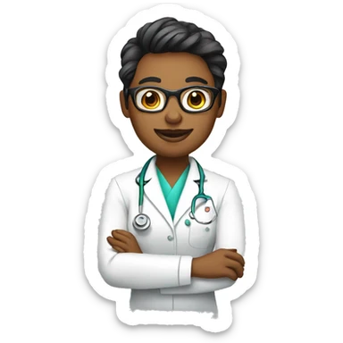 cosmetology doctor sticker