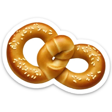 Un bretzel  sticker
