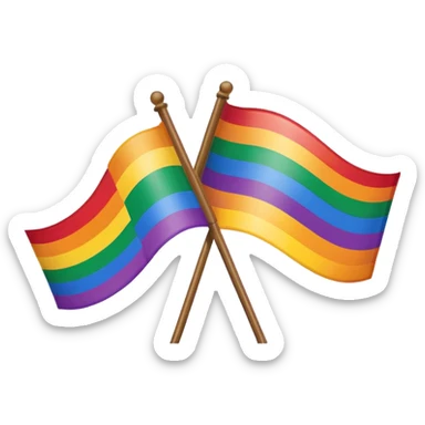 All lgbtqia flags sticker