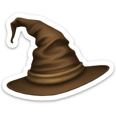 Sorting hat sticker