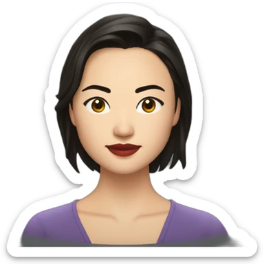 Jessica henwick with short bob sticker