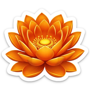 Bjp Lotus emoji sticker