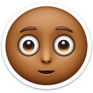 Todos os emojis completos tudo marrom sticker