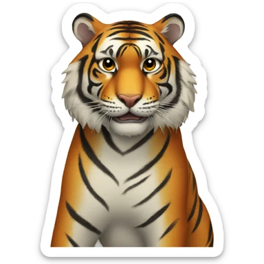 Tiger sticker