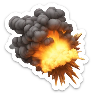 explode sticker
