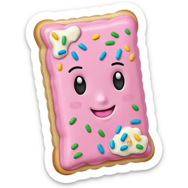 Make me a pop tart emoji sticker