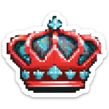 YouTube channel member badge with crown and red play button sticker