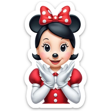 Minnie mouse ￼ sticker