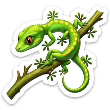 Gecko sticker